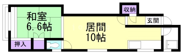 松陰ポエムの間取り