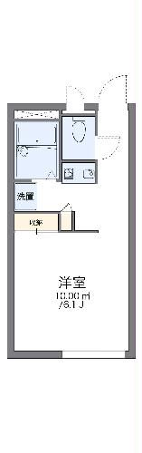 八千代市萱田のアパートの間取り