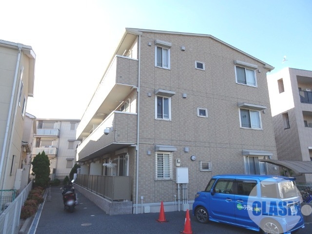 堺市北区大豆塚町のアパートの建物外観