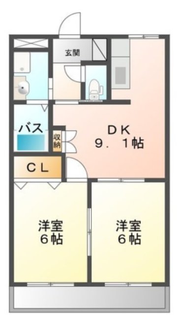 リバーサイドピアの間取り