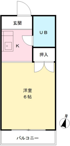 ハイツ小野路の間取り