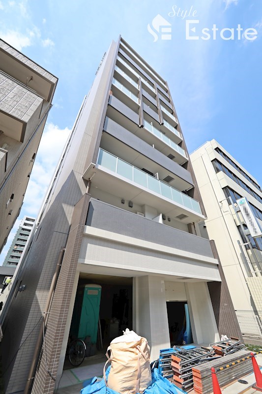 名古屋市東区矢田東のマンションの建物外観