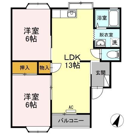 リトラウイングの間取り