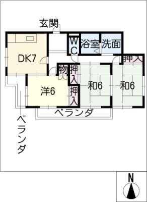 Ｍハイツ佐藤の間取り