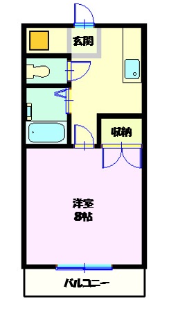 カサ・パトリシアンの間取り