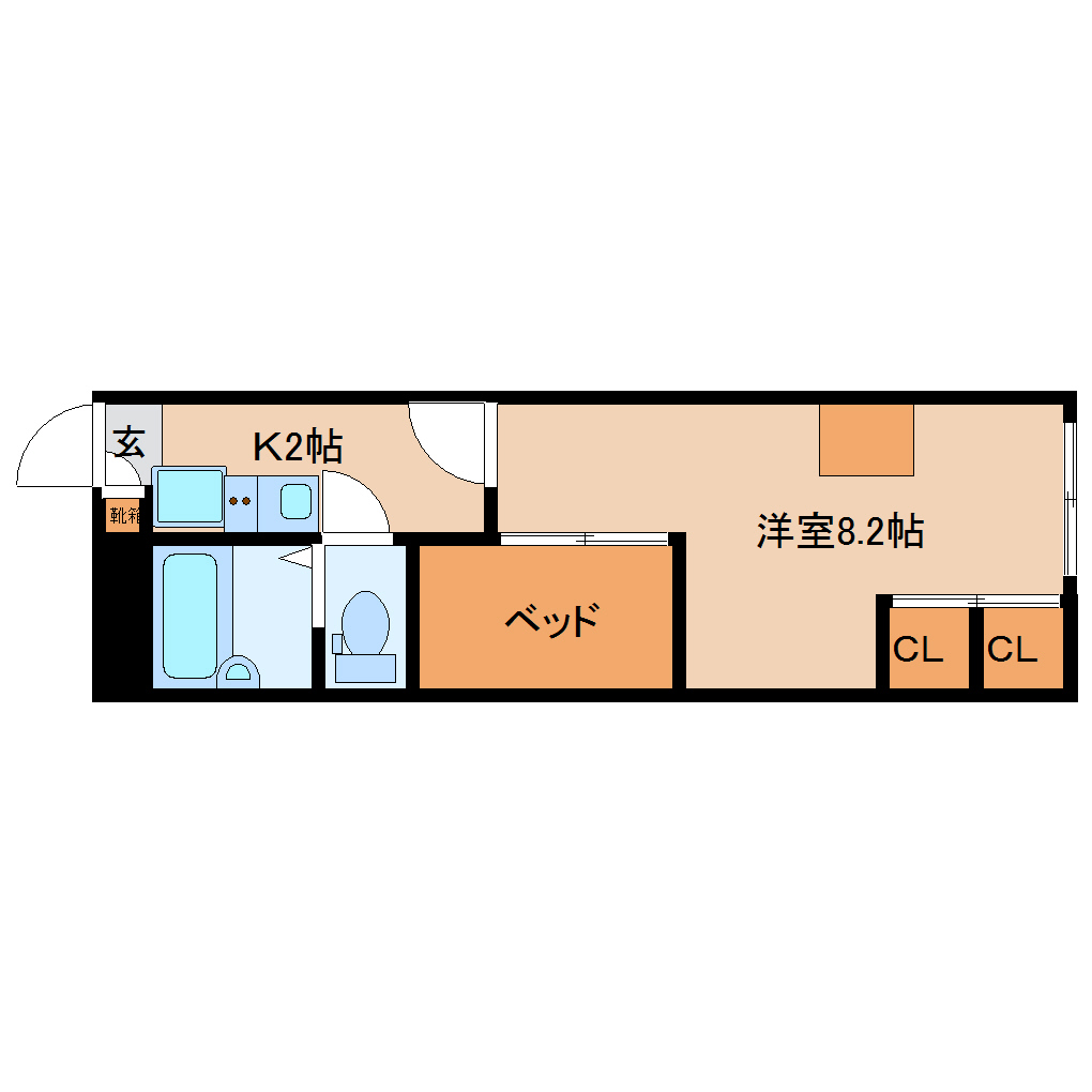 【木津川市州見台のマンションの間取り】