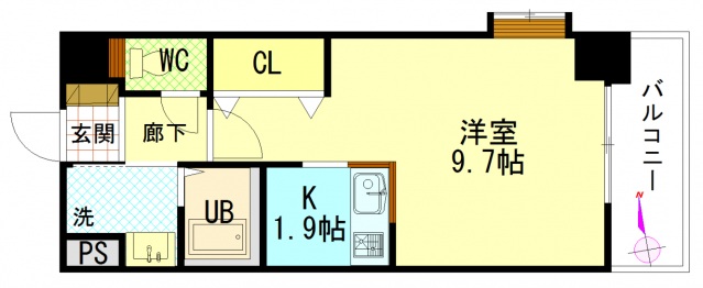 グローリの間取り