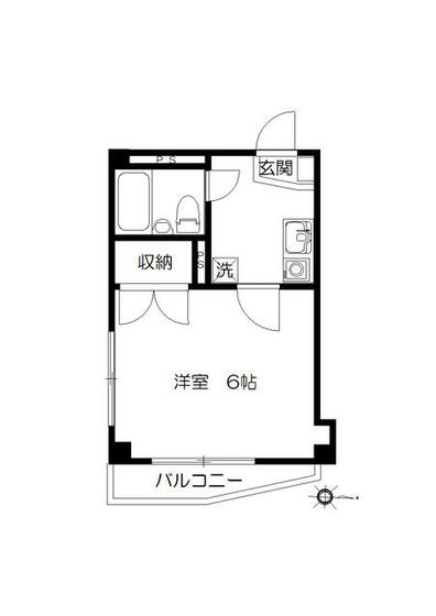 サニーコーポの間取り