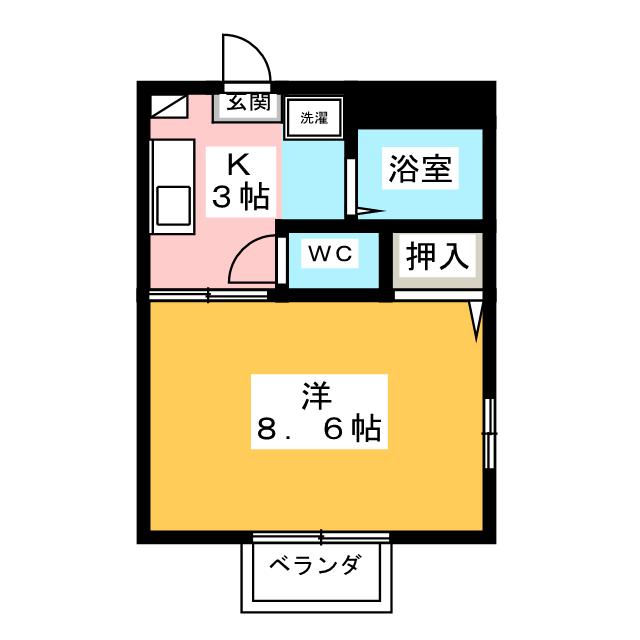 ディアス羽根井の間取り