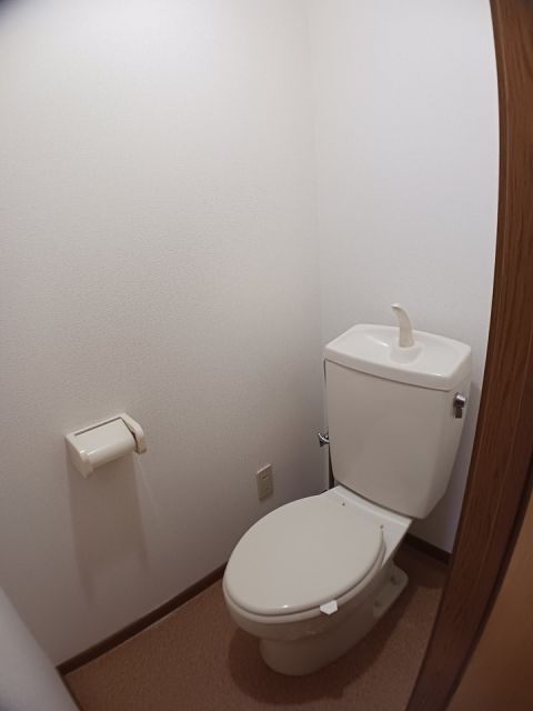 【久留米市高良内町のアパートのトイレ】