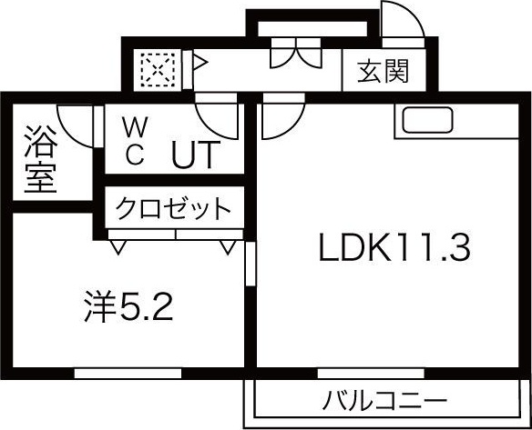 グランディール八事石坂の間取り