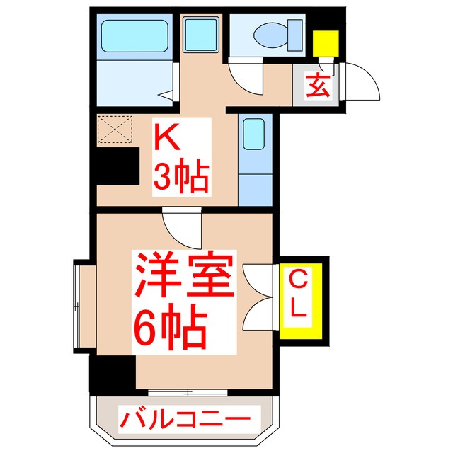 ソウロクビルの間取り