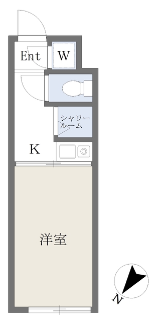 Ｇｒｏｗｃｅｌ高田馬場の間取り