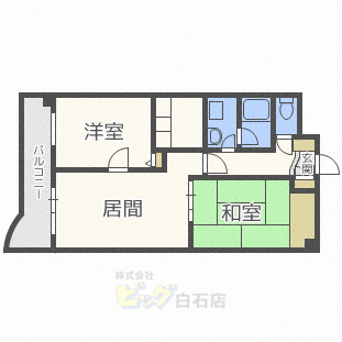 αＮＥＸＴ札幌第１６の間取り