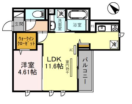 【ボナールゲートの間取り】