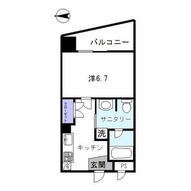 Ｊプレイス宝町の間取り