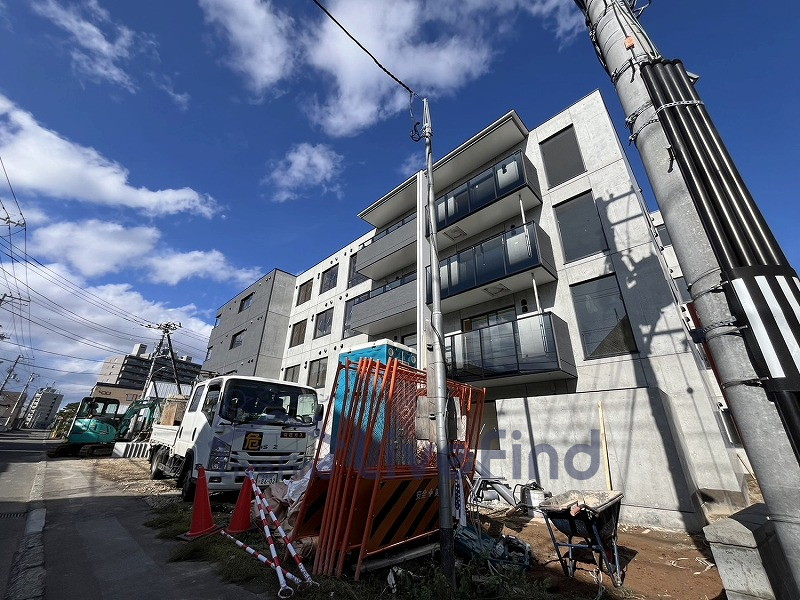 【札幌市豊平区月寒西一条のマンションの駐車場】