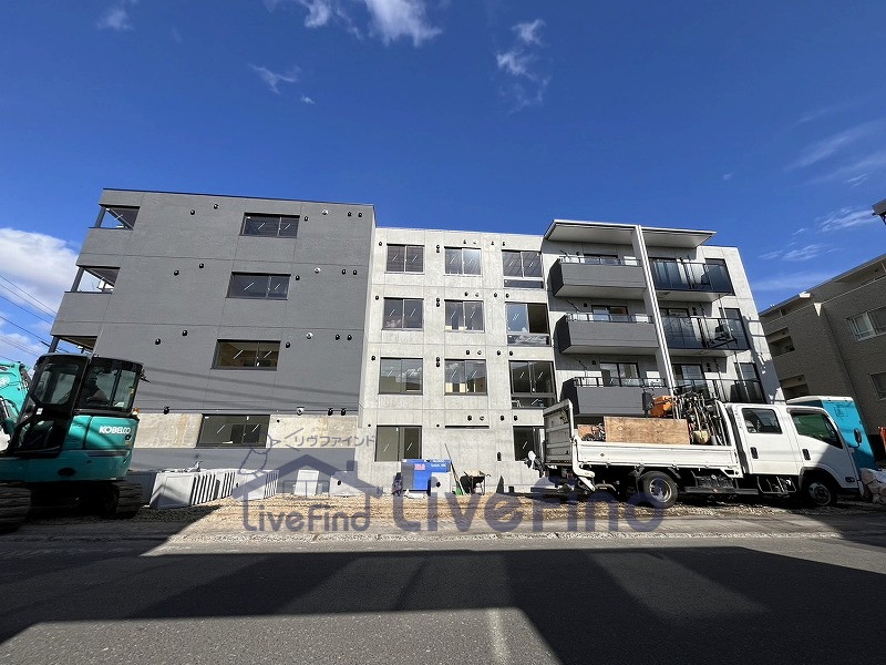 札幌市豊平区月寒西一条のマンションの建物外観