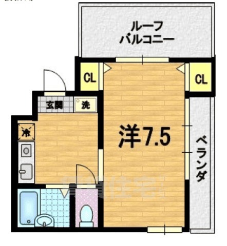 ヴィヨーム京都御所東の間取り