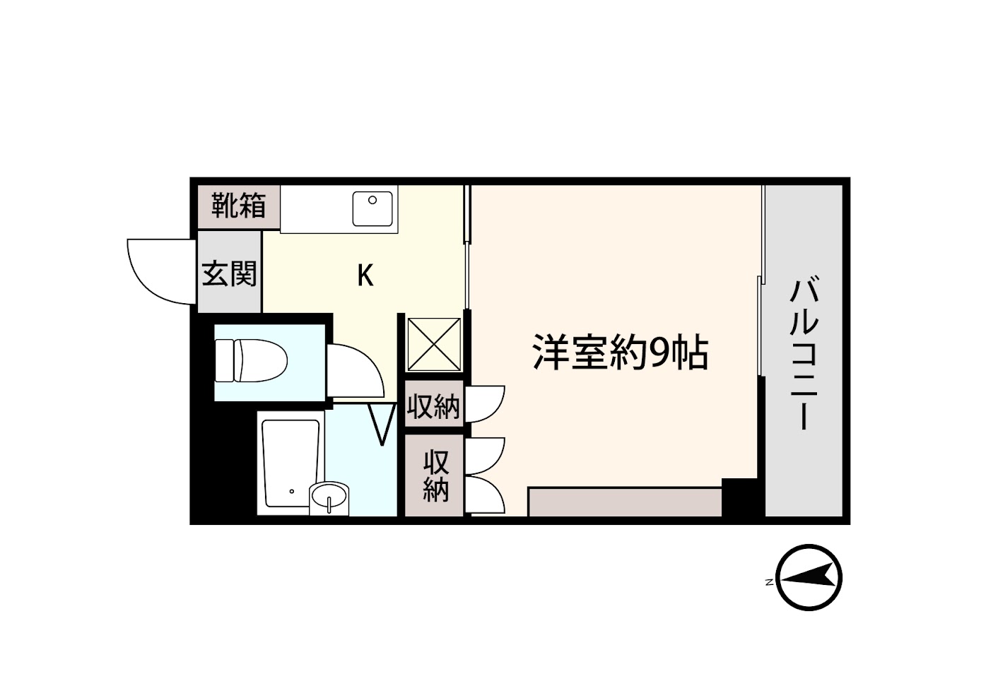 アシスト第3金沢マンションの間取り