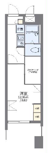 レオパレス国泰寺の間取り