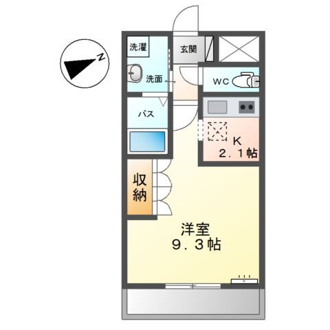 カテリーナの間取り