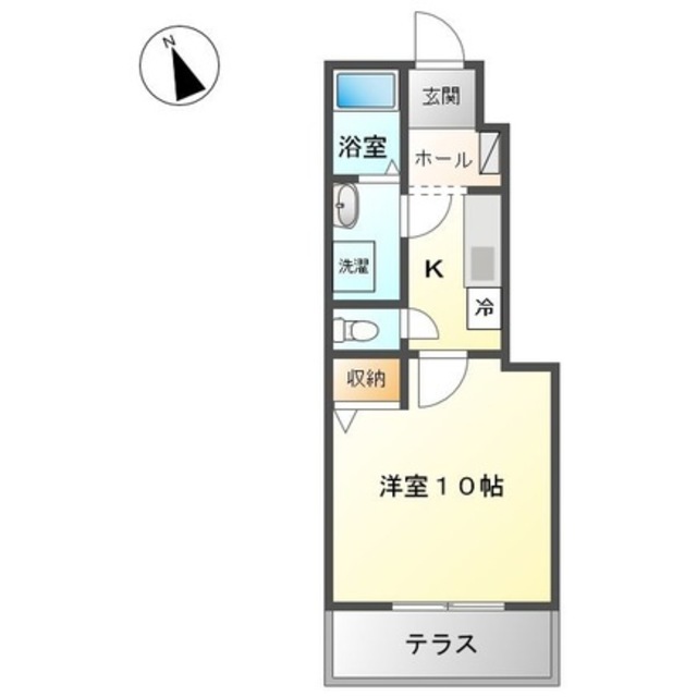 パレット小泉２の間取り