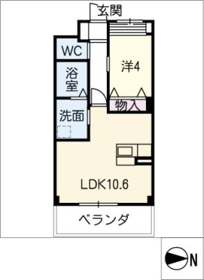 グランツ横須賀の間取り