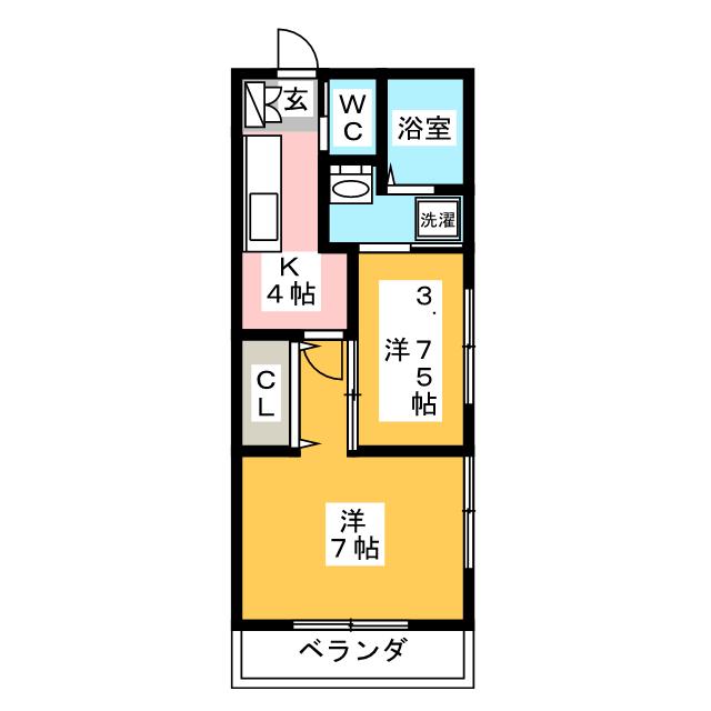 グランソレイユの間取り