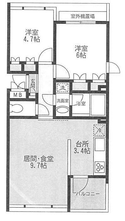 パークコートの間取り