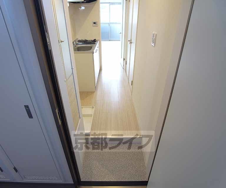 玄関　・お部屋探しは京都ライフまで・