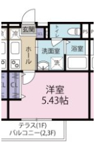 スフィーダみずほ台Iの間取り