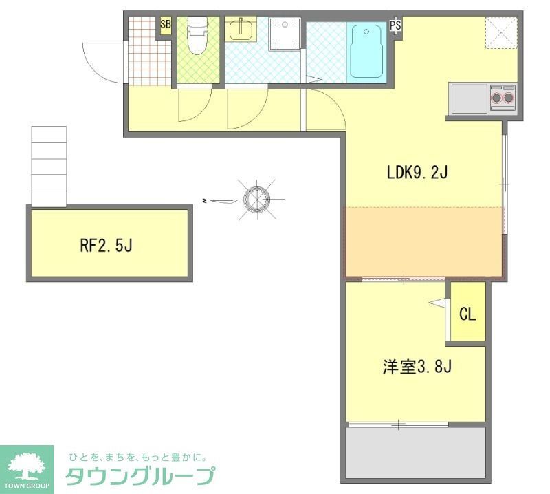 サザンの間取り