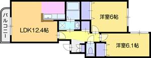 プリムローズ４２の間取り