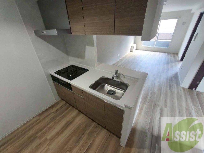 キッチン　システムキッチンなので、すぐお料理に使えます！