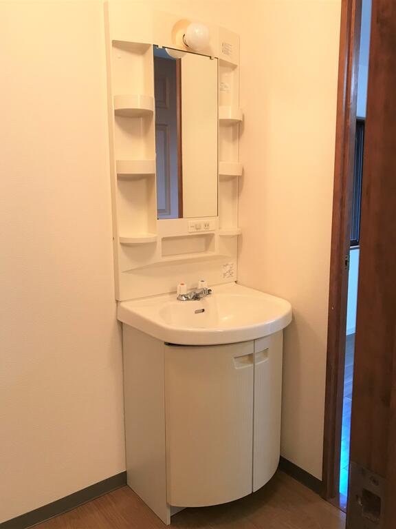 洗面設備　他の部屋の写真になります