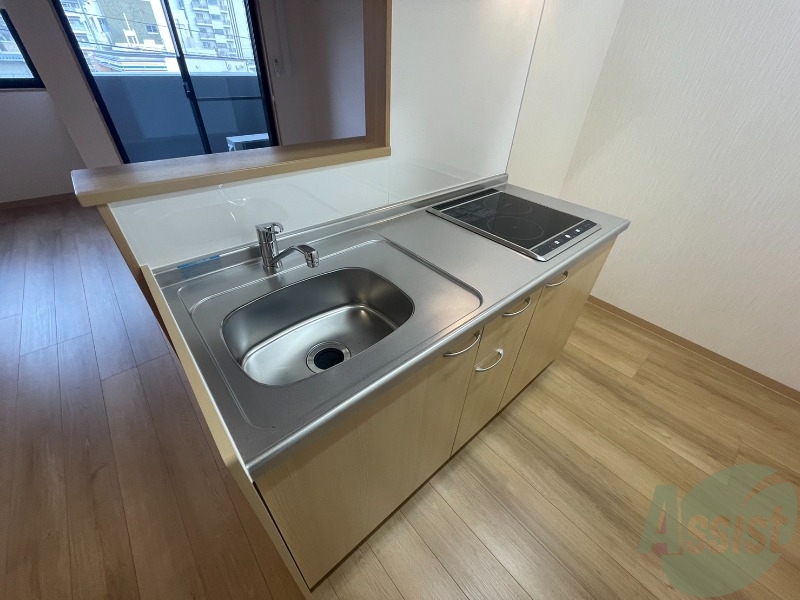 キッチン　キッチンは調理スペースもしっかりあっていいですね～