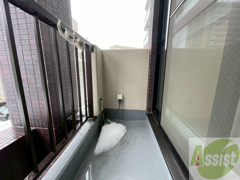 バルコニー　バルコニーです。洗濯物を干したり一息ついたりできますね！