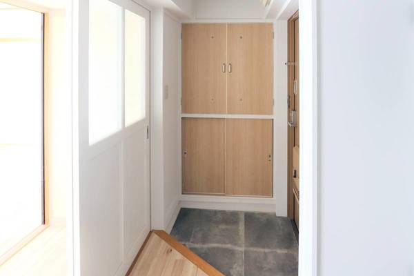 玄関　ビレッジハウスの同一物件・同一タイプの間取りの写真です