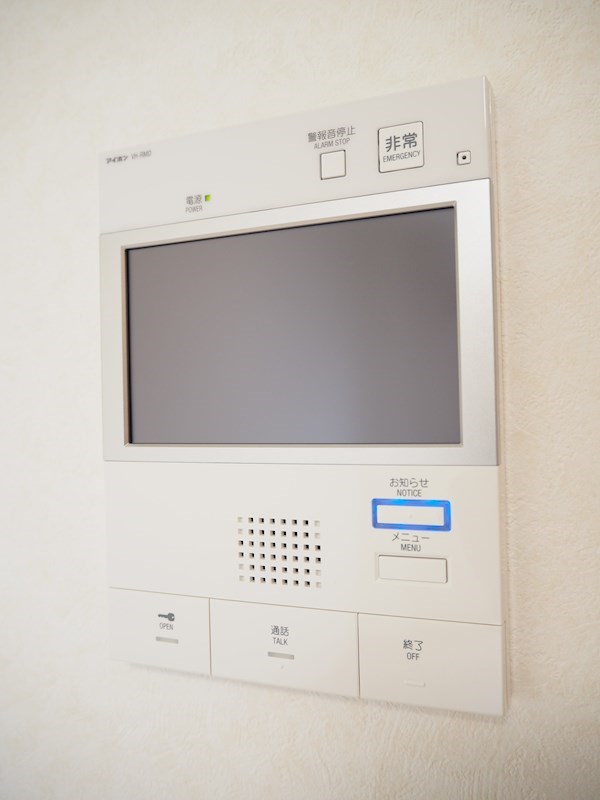 セキュリティ　☆モニター付きインターホン☆
