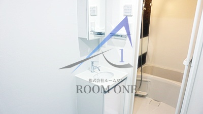 洗面設備　洗面台です。