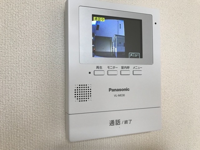 セキュリティ　カメラ付インターホン