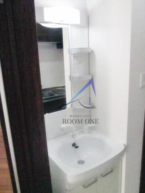 洗面設備　洗面台です。