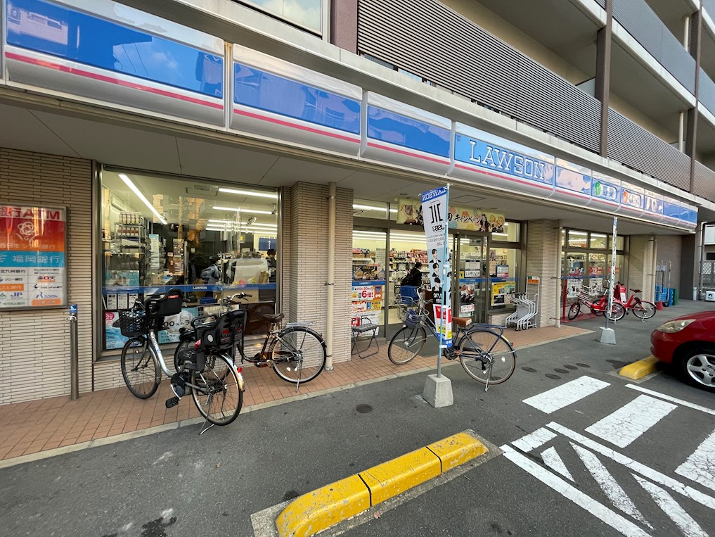 コンビニ　ローソン 福岡今川一丁目店（コンビニ）まで437m