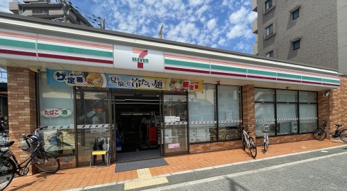 コンビニ　セブンイレブン 阿倍野高松店（コンビニ）まで430m