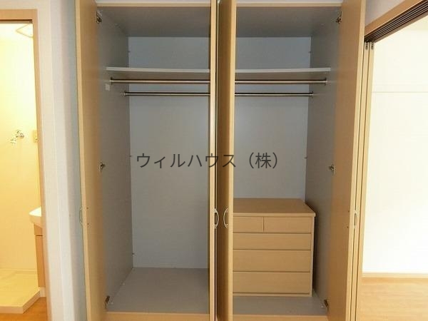 収納　クローゼット！