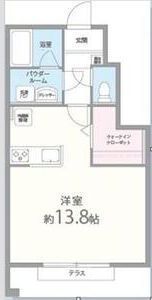 シエスタコートの間取り写真