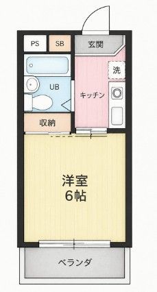 ハウスサンビームIIオゼキの間取り写真