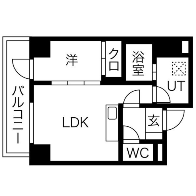 Alpha PH 南平岸の間取り写真