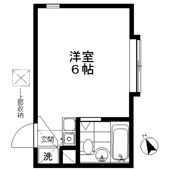 ハイツ小澤の間取り写真